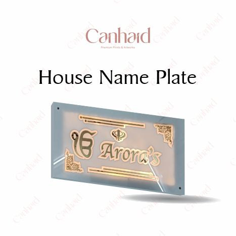 Light Name Plate