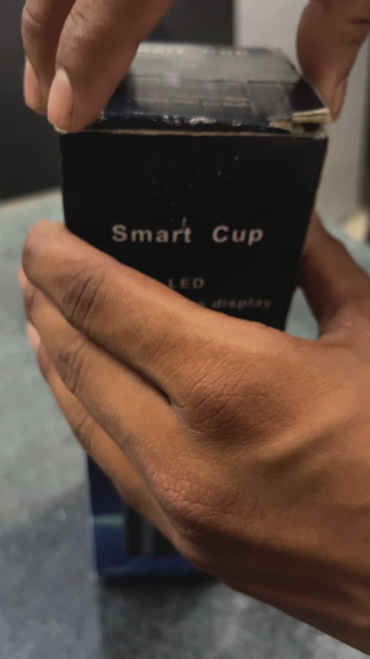 Smart Bottle with LED Temperature Display
